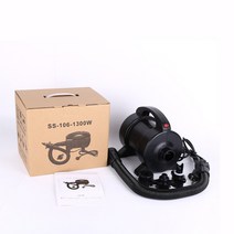대형 텐트 고무보트 침대 텐트 수영장 고출력 전동 220V 에어펌프, 1300W 전동 팽창 펌프 SS106개