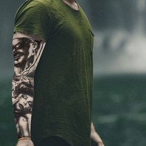 마니또선물 타투 팔토시 얼굴-72394EA