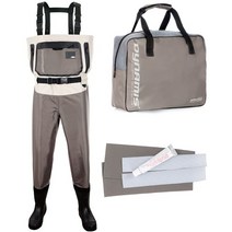 다이나미스 플래티늄 컨버터블 웨이더 가슴장화 민물장화 계류 21년 신형, L (270~280mm)