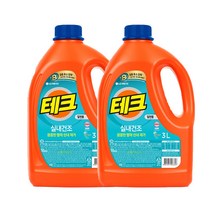 LG생활건강 테크 실내건조 세탁세제 3L막캡(일반) x 2개, 3L