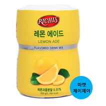리치스 카페 파우더 레몬에이드 550gx6개, 550g