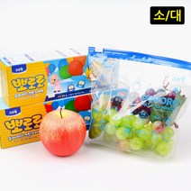 라이프랩 어린이 간식 준비물 보관용 뽀로로 지퍼백 소형, 소(S)