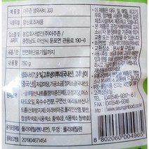 농업회사법인 주 아주존 농업회사법인 주 아주존 303생와사비 승진 750g X4 다팜 식당 카페 업소 상품 와사비, 1