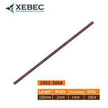 연마공구 1pcs 일본 XEBEC A 시리즈 1002M 세라믹 섬유 돌 금형 다이 보석 연마 연삭 1x2x100mm, [02] Grit 300