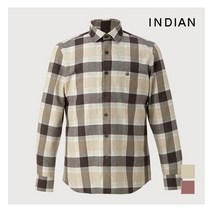 인디안 INDIAN 남성 빅체크 셔츠_MITNLXF8221