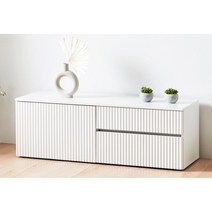 원룸가구 트랜디 템바보드 TV대 거실장(120cm 3색) AV장 예쁜 티브다이, 03.오크