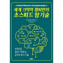 세계 기억력 챔피언의 초스피드 암기술, 프로제