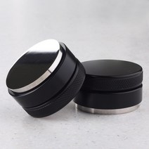 듀얼 핸들리스 마카롱 템퍼 58mm 디스트리뷰터 드롱기 레벨링툴 탬퍼, 커빙 플랫핸들리스탬퍼