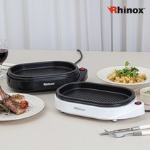 라이녹스 1인용 전기그릴 스테이크 전기그릴 혼밥 전기그릴, 블랙
