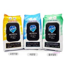 MMS_LG화장실청소 세정살균 물티슈 세균소독용 기름때제거 만능 휴대용 찌든때 주방 semt 클리너 다용도_mms, MMS_LG생활건강 SEMT 살균세정티슈50매 오렌지향