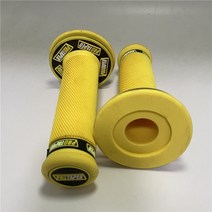 바이크 오토바이 액세서리 유니버설 22/24MM 레이싱 모토 크로스 핸들 바 혼다 야마하 Husqvarna 더트 피트 자전거 그립 부품, 02 full yellow