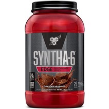 BSN SYNTHA-6 변성 분말 가수 분해된 유청이가 있는 초콜릿으로 만든 미셀라 카세인 우유 저출 분리 저설탕 24g 전기 초콜릿 외곽쉐이크 28회 빼기, [02] 48인분(1팩), [05] 베이킹 아우터쉐이크.