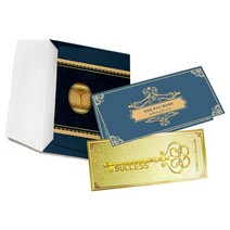 럭키심볼/ 행운의 선물 황금지페 VIP 20장세트, 20개, 황금지폐 VIP 황금열쇠