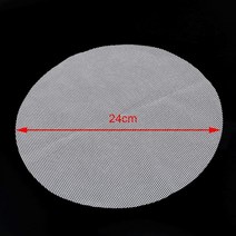 찐빵기계 미니호빵기계 호빵찜기 30-50cm 둥근 만두 매트 기선 종이 ck 실리콘 비 스틱 패드 에어 프라이어, 01 24cm