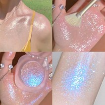 그림자 쉐딩 스틱 코 볼 다이아몬드 매쉬드 포테이토 하이라이터 래스팅 글리터 페이스, 01