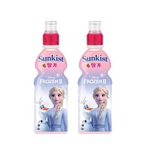 썬키스트 키즈 겨울왕국 딸기맛 음료, 210ml, 40개