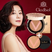 끌레드벨 글로우파워리프트V쿠션 본품+리필 택1, 골드 21호