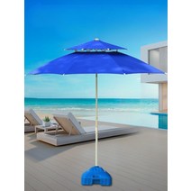 야외 우산 안뜰 우산 방풍 파라솔, J