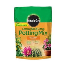 Miracle-Gro Cactus Palm & Citrus Potting Mix 8 Qt. 선인장용 흙 토양