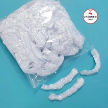 [체리니]헤어캡 일회용 비닐 샤워캡 염색용 52cm 가정용 업소용 100개, 업소용 100개입