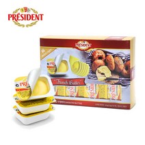 [보라티알] 프레지덩 미니컵 포션 무염버터 160g(10g x16개입) x 3개, 상세 설명 참조