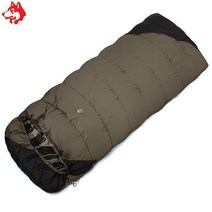백패킹 차박 침낭 겨울 캠핑 휴대용 봉투 형 따뜻한 도 섭씨 확대 농축 24, 회색, Grey