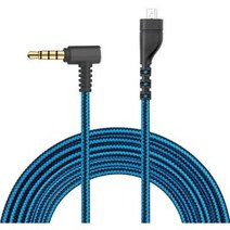 Vcddom Arctis 3 Arctis 5 Arctis 7 Arctis Pro Wireless Arctis Pro 게이밍 헤드셋 2m/6.5피트 (블루)