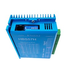 HBS57H 하이브리드 서보 드라이버 폐쇄 루프 모터 스텝 컨트롤러 24-80VDC RS232 CNC Nema23 용, 한개옵션0
