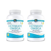 노르딕 내츄럴스 초임계 rtg 얼티메이트 오메가-3 레몬맛 1280mg 180소프트젤 2SET, 1개, 기본