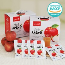 (햇사과즙) 밀양 얼음골 꿀 사과즙 100% 120ml, 3박스, 150팩