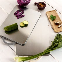 cocooning 향균 위생 2중더블 스텐304 양면 도마 2color, 그레이