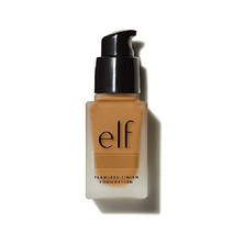 e.l.f.Flawless Finish 파운데이션 경량 중간 커버력 세미매트 20ml, 20ml (1팩), Chai 차이