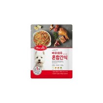 바우와우 혼합간식 350g 강아지칭찬 고기 애견영양
