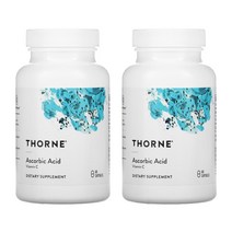 쏜리서치 Thorne Research 비타민 C 비타민씨 60캡슐 비타민시 아스코르브산 Vitamin C Ascorbic Acid 2세트