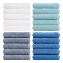 송월타올 항균도 99.9% 항균타올, 10장, 170g 화이트