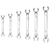 플레어링툴 확관기 툴 셋 파이프 플레어 너트 라인 렌치 세트 연료 브레이크 또는 에어컨 라인의 제거 교체용, 04 0-mm