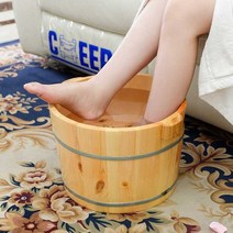 히노끼족욕 편백나무 족욕 대야 발족욕기 욕실 샵, 21CM