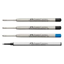 파버카스텔 볼펜 리필심 B M 수입펜 리필심 사무용품 오피스 펜 fabercastell 볼펜 148742 필기류 148740, 블랙M