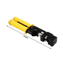 네트워크 장비 도구 모듈 와이어 커터 터미널 RJ45 프레임 케이블 절단 4 쌍 UTP, 미국+Yellow