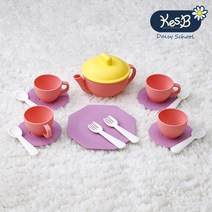 아기자기 예쁜색감 티타임 유아 찻잔세트 어린이집선물 소꿉, 낱개