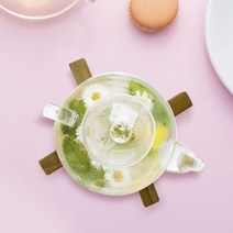 사각 코코도도 프리미엄 나무 받침대 냄비 티크 원목받침 국 주방
