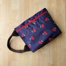 [DIY] 방수지퍼손가방만들기 방수파우치 여름파우치 여름가방 방수가방만들기 체리 아보카도