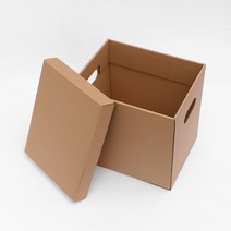 식품 생활용품 보관 크라프트 종이상자 수납정리