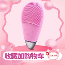 클렌징 디바이스 전동 클렌져 세안 전기 실리콘 페이셜 클렌저 모공 클리너 블랙 헤드, 걸파우더(눈얼굴용) 충전식