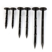 신형 방초포 제초포 농업용 과수원 보습 검은 비닐막 도매 압정 공장 직판 하우스 비닐막, 못 20센티 박스【1000개】개