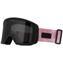 S Sweet Protection 방화벽 스노우 고글 - 경량 및 통기성 스노우보드 스키 자외선 차단 김 서림 방지 렌즈 흑요석/매트/로즈 워터 [미국 직배송], Obsidian Black/Matte Black/Ros