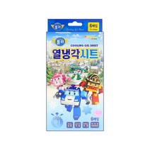 로보카폴리 캐릭터 열냉각시트 해열시트, 6매입, 1개