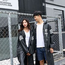 커플우비 EVA 여행용 레인코트 우의 ONS-RC600