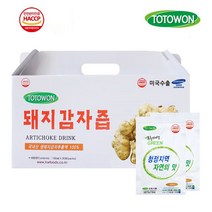 강원식품 돼지감자즙 100mL 30포, 120포