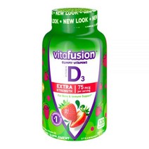 Vitafusion 비타퓨전 비타민D3 구미 엑스트라 스트렝스 75mcg 120정 Extra Strength Vitamin D3 Gummy